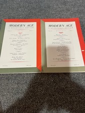 Vintage 1967-68 Modern Age Quarterly Review Magazine  picture