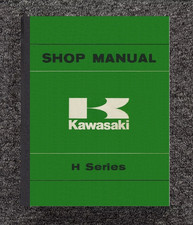 H1 KH500 H2 Motorcycle Shop Repair Manual Fits Kawasaki H Series 9997 picture