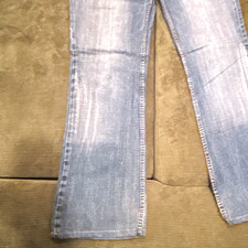 Diesel Men’s Light Wash Blue Denim Bootcut Jeans Regular Fit 5-Pocket picture