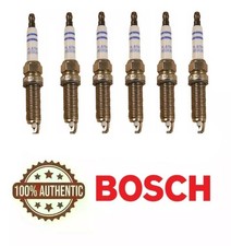 Set of 6 -FOR BMW E60 E83 E85 E90 Bosch double platinum Spark Plug FR7NPP332 picture