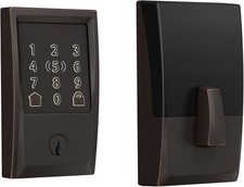 NEW Schlage Encode Plus Wi‑Fi Smart Deadbolt Keypad Lock Aged Bronze HomeKit picture