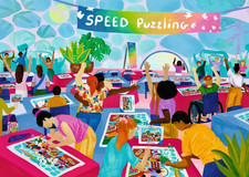 Ravensburger Speed Puzzling 1000 Piece Jigsaw Puzzle Dynamic Challenge for Adult picture