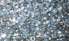 M7-1.0 Metric Serrated Flange Lock Nut Steel Zinc Plated 300 Pieces picture