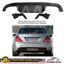 S63 Diffuser Rear Bumper S550 AMG S65 Spoiler 2010 2011 2012 2013 S-Class picture