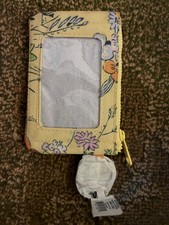 Vera Bradley Women's Tech Zip ID Wallet Sunlit Garden BRAND NEW picture