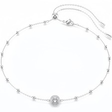Swarovski Matrix Tennis Crystal Jewelry Set Full Necklace Earrings Bracelet picture