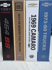 M2 Machines 1/64 Shadow Box Complete Set 4 Chevy Truck, Camaro,454SS, GMC Sierra picture