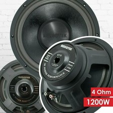 New Audiotek 12 Inch 1200 Watts Car Audio Subwoofer w/ 4 Ohm Power - 1 SUB picture