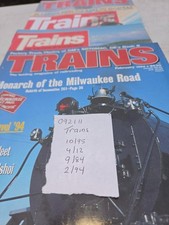 TRAINS, THE MAGAZINE OF RAILROADING - SEE DETAILS FOR INCLUDED ISSUES (092111) picture