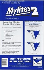 50 Mylites2 STANDARD SIZE 2 mil Mylar Archival Comic Sleeve Bag E. Gerber 725M2 picture