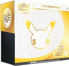 Pokémon 30th Anniversary Celebration Elite Trainer Box ETB Ships 9/29 Sealed picture