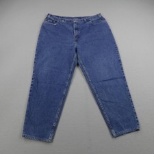 Vintage Levis Jeans Womens 24 W Blue Denim 550 Relaxed Fit Tapered Leg Y2K picture