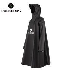 ROCKBROS Outdoor Rain Poncho Waterproof Raincoat CampingCycling w/Hood for Adult picture