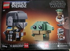 Lego BrickHeadz The Mandalorian & The Child 75317 New Factory Sealed *Retired* picture