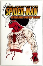 Spider-Man Brand New Day - Blank Sketch Variant Cover +Original Art by Jes Regan picture