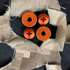 NEW JT Anodized Aluminum Rivet Kit - 1 Complete Goggle Set - Orange picture