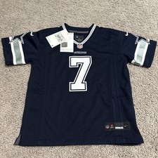 Dallas Cowboys Trevon Diggs #7 Youth Jersey Size M Navy NFL New 5/6 picture
