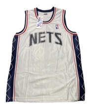 Vintage Deadstock NBA HIGHAP SPORTS LTD. Nets Basketball Jersey Size M/L New picture