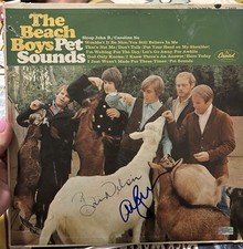 Beach boys Original “Pet sounds” Autographs With COA picture