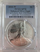 2026-W Semiquincentennial Enhanced Silver Eagle PCGS SP70 picture