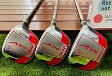 Nike SQ SUMO2 Set 3w 5w 7w 3Pcs S Flex Red Color Version RH Golf Clubs Japan picture