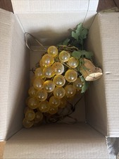 Vintage Mid century Grape Light picture