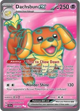 Dachsbun ex Holo Ultra Rare SV07: Stellar Crown 160/142 NM picture