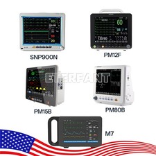 Patient Vital Sign Monitor ICU CCU Multi-Parameter ECG NIBP RESP TEMP SPO2 PR picture