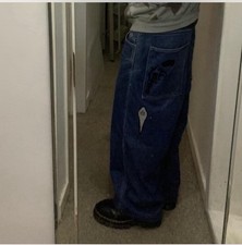Vintage Sir Benny Miles Blue Y2K Jeans Men's picture