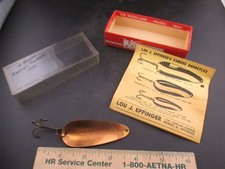 Vintage Original NOS Eppinger Daredevlet Lure 124 In Matching Box NOS Mint picture