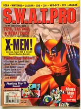 GamePro's SWAT S.W.A.T.  Pro Magazine - May 1995 - Wolverine X-MEN Phantasy Star picture