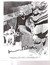 MARLENE DIETRICH Seven Sinners MOROCCO TOUCH OF EVIL AUTOGRAPH 8 x 10 PHOTO fine picture