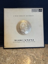 TOSCANINI CONDUCTS WAGNER 2 LP Box Set RCA Victor LM-6020 picture