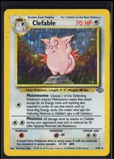 Clefable (1) Unlimited Holo Holo Rare Jungle 01/64 MP picture