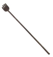 Luxurious Antique Iron Back Scratcher Unique collectible Hunting Tool G41-147  picture