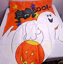 Vintage Happy Halloween Ghost Spider 