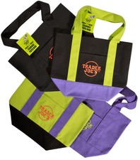 🎃 2026 Trader Joe’s Halloween Mini Canvas Totes — Set of 4 🎃 PRE-ORDER LIMITED picture
