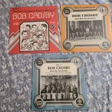 Bob Crosby And His Orchestra 3 LP Lot; 1938/40, 1941/42 And 1952/53 NEW picture