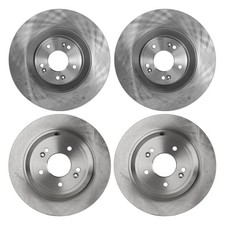Front and Rear Disc Brake Rotors For 2012-2016 Hyundai Genesis 2017 Kia K900 picture