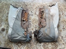 1957 Cadillac Coupe DeVille Series 62 Rear Interior Armrest Panel Metal Cores picture