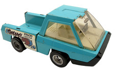 Vintage Structo Trail Baby Toy Truck Pressed Steel Blue Green picture