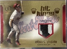 2004 Fleer Legacy - Hit Kings Albert Pujols #HK/AP Patch /50 (MEM) picture