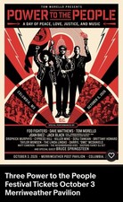 Foo Fighters Power to the People Oct 3 2026 8PM GA Merriweather, Columbia picture