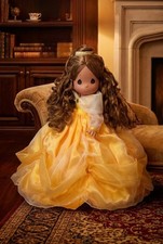 💛Disney CLASSIC BELLE Precious Moments Doll by Linda Rick The Doll Maker picture