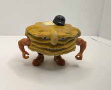Vtg 1988 Food Fighters SHORT STACK Action Figure Mattel Maple Pancakes picture