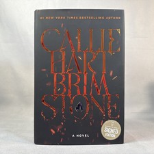 SIGNED - Callie Hart, Brimstone. First Hardcover Edition, 1st Printing, HCDJ picture