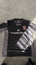 Sheffield United Shirt Jersey 2009 2010 Macron Sz L picture