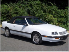 Fits Chrysler Convertible Soft Top Replacement 1987-1995 Lebaron Vinyl Black picture