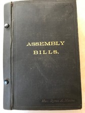 Antique Newspaper Scrapbook, Late 1800's to Early 1900's picture
