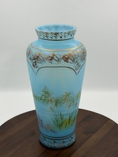 Fenton “After The Rain” Hand Painted M.Kibbe Mint Condition~ RARE picture